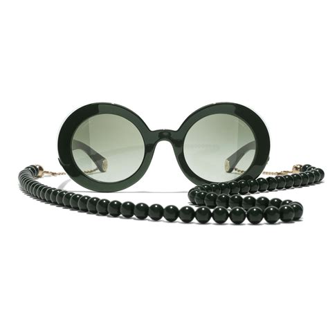 chanel dark green sunglasses|authentic chanel sunglasses.